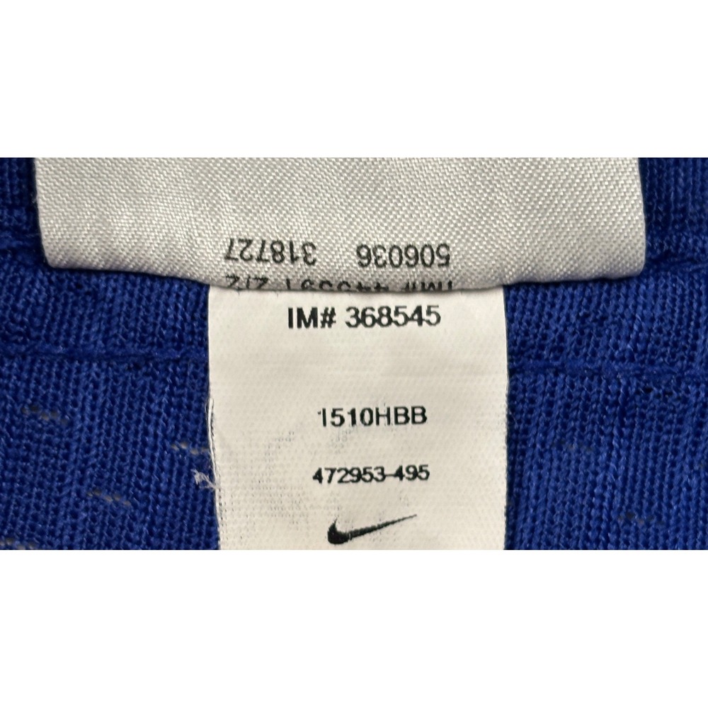 Nike New York Giants Daniel Jones 8 NFL Jersey Blue Mens Small 472953-495 - Picture 8 of 8